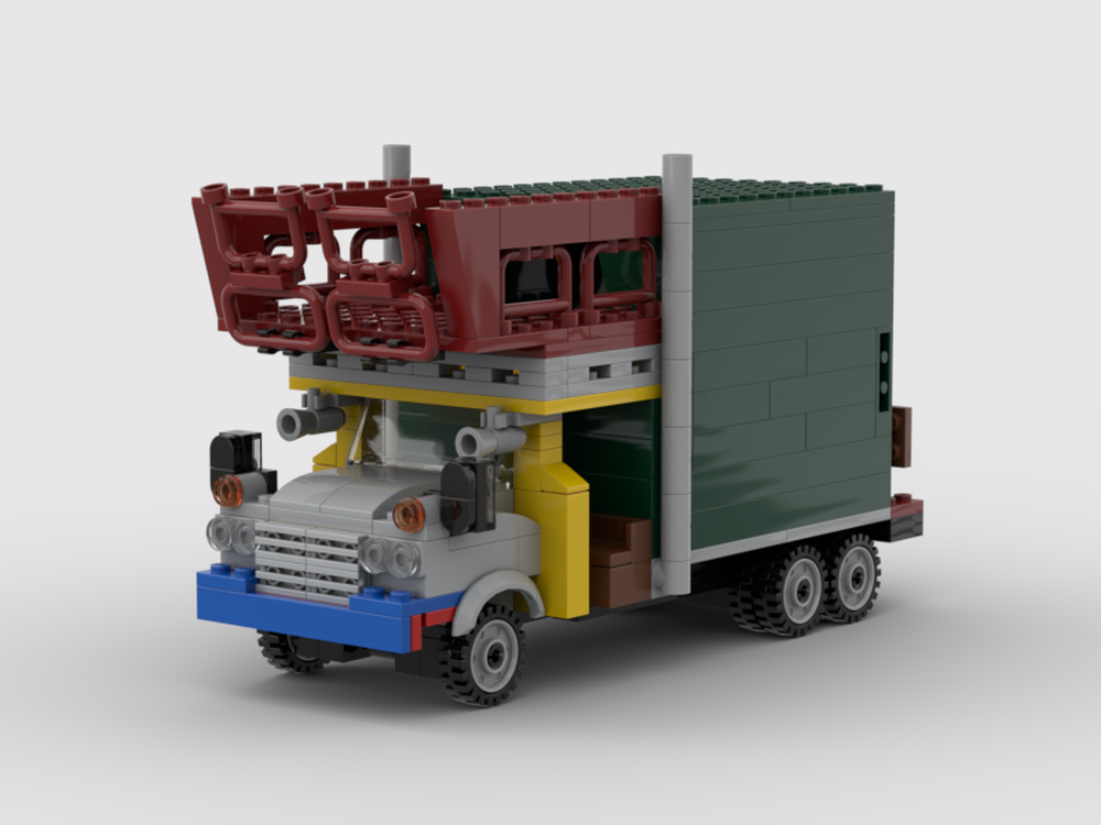 Lego Top Gear Hammond's Lorry Burma Special