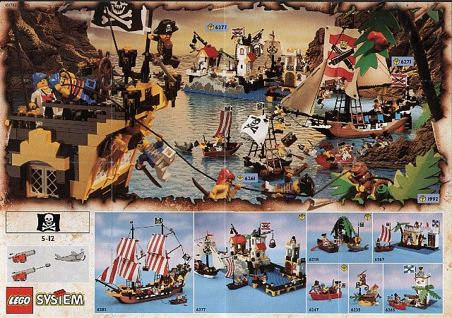 Lego 1992 Mini Pirates (101783-EU/OS)