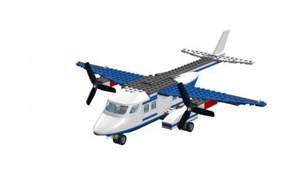 Lego Aircraft based on 3658 police helicopter