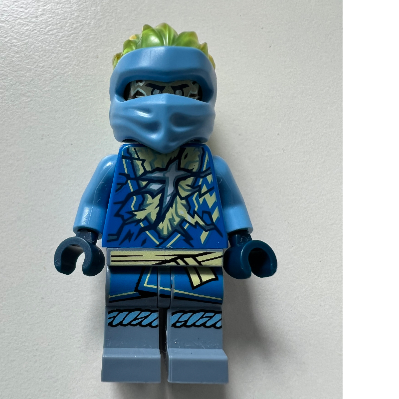 Lego Jay - Spinjitzu Training, Trans-Neon Green Head