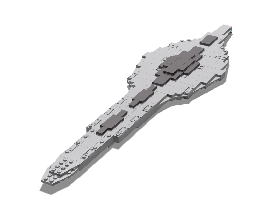 Lego 1:516544 scale Justice class Super star Battleship