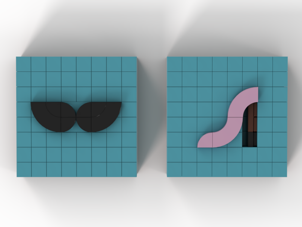 Lego Signs for Gentleman's & Lady's V2