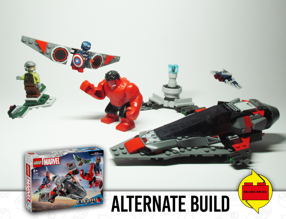 Lego 76292-2: Red Hulk Harbor Battle