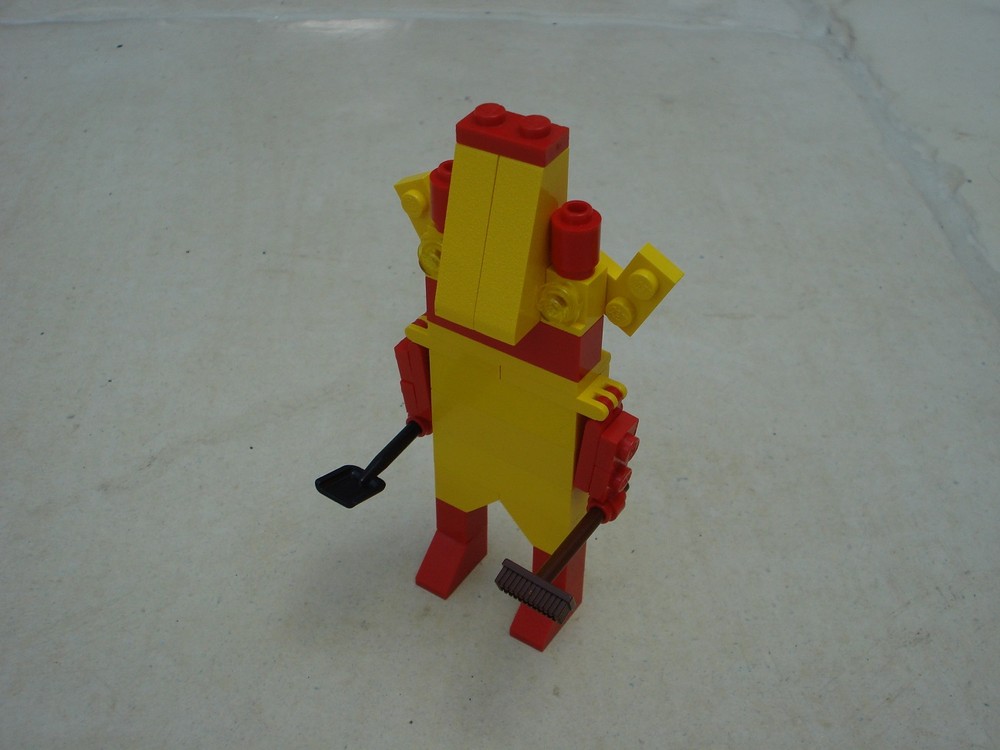 Lego 6693 robo bin hero