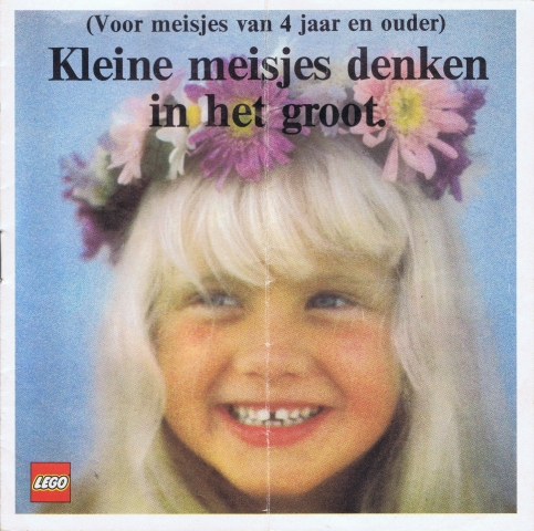 Lego 1974 Medium Dutch - Kleine meisjes denken in het groot (97880-Ho)