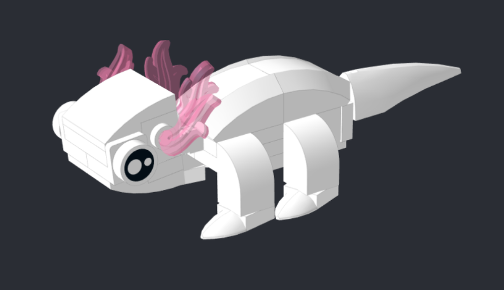 Lego Axolotl