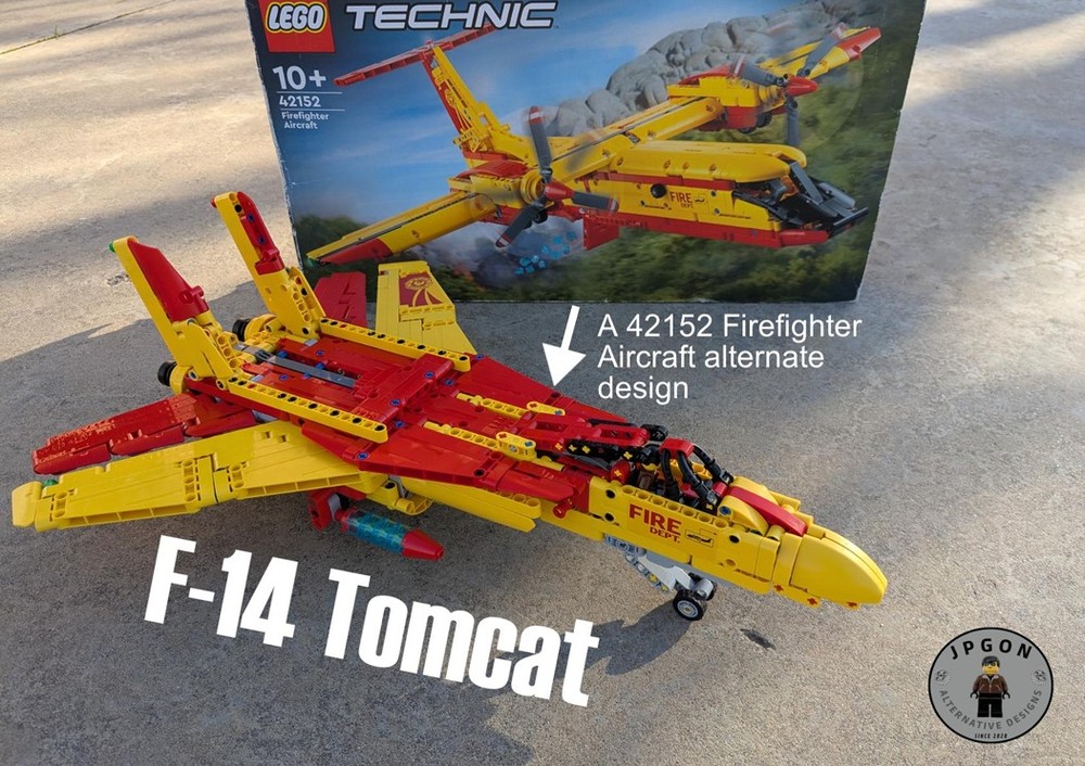 Lego F-14 Tomcat (42152 Firefigther Airplane)