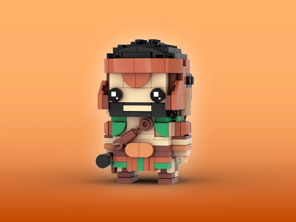Lego Hercules Brickheadz LEGO MOC - Thor: Love and Thunder