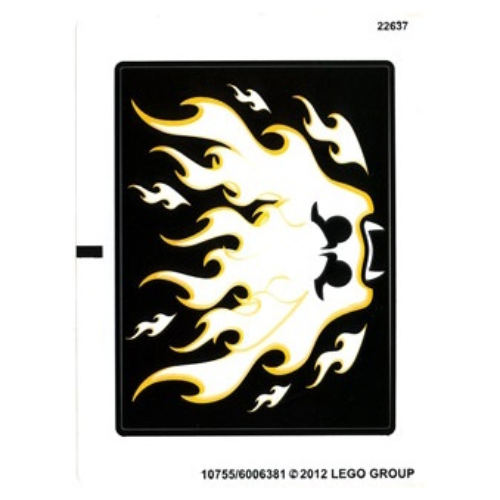 Lego Sticker Sheet for Set 9464 -1 / [No Color/Any Color]
