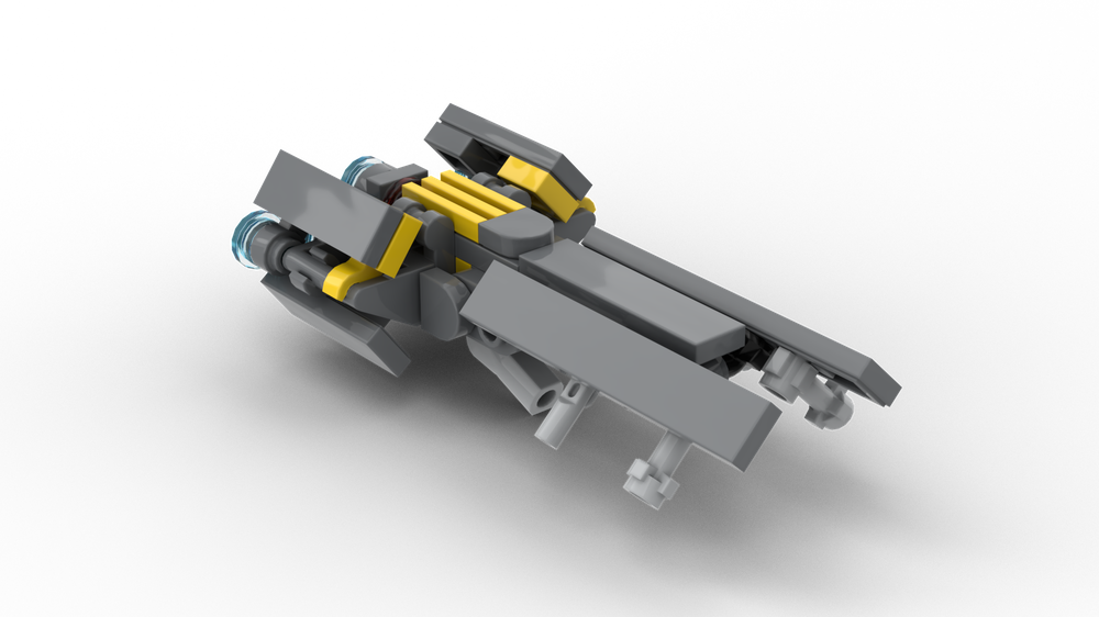 Lego Helldivers 2 - Super Destroyer (micro-scale 1:2000)