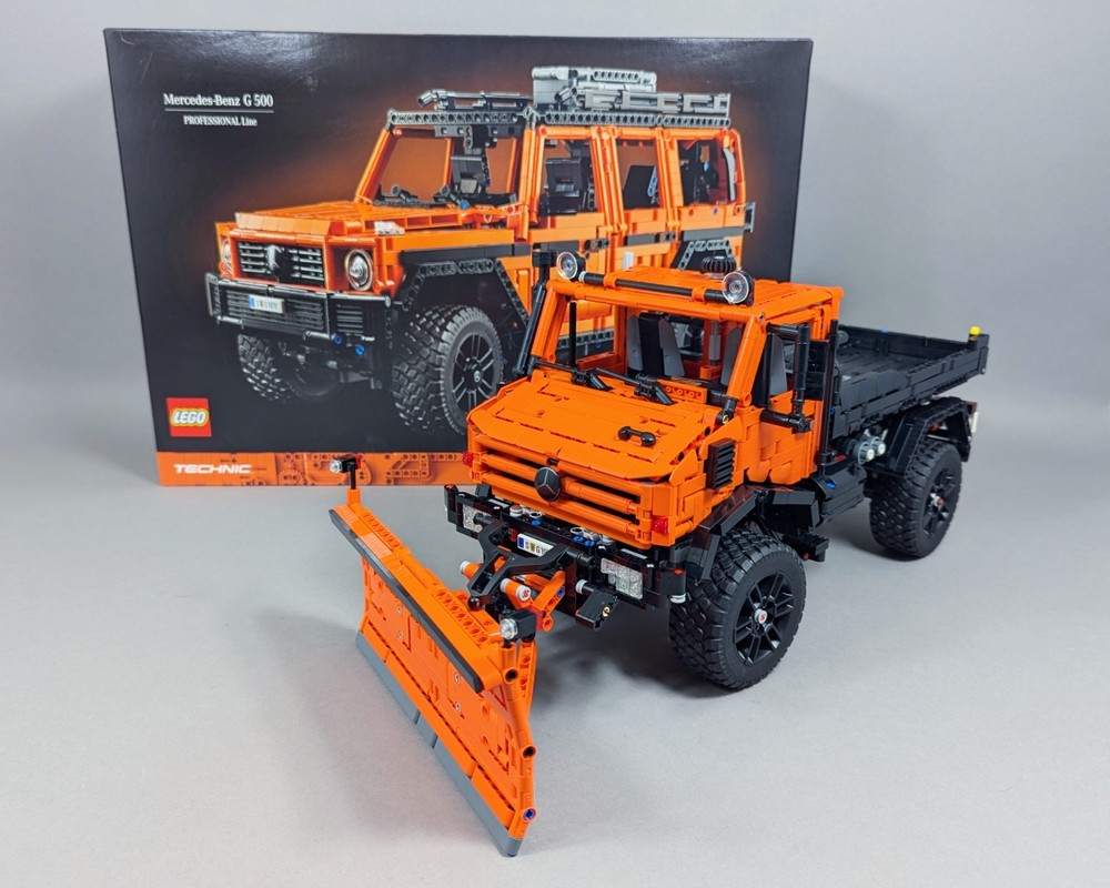 Lego 42177 Unimog 437 Snow Plow