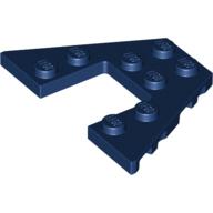 Lego Wedge Plate 4 x 6 / Dark Blue