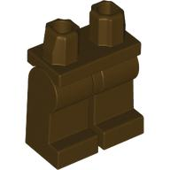 Lego Hips  and Legs Plain / Dark Brown