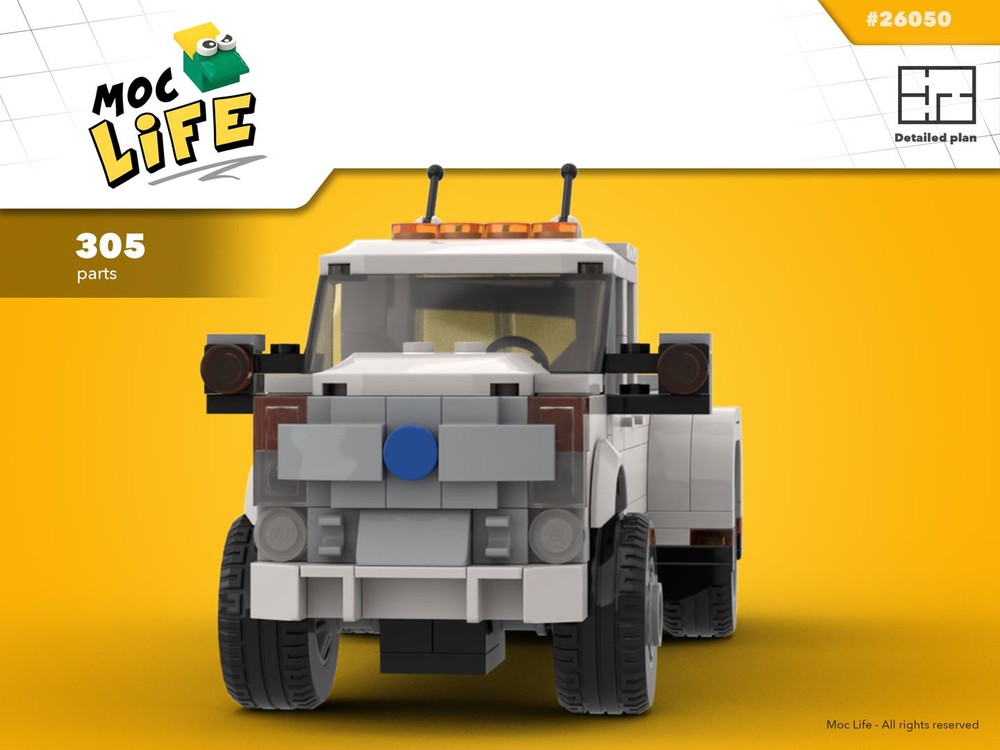 Lego Ford F-250 quad cab dually