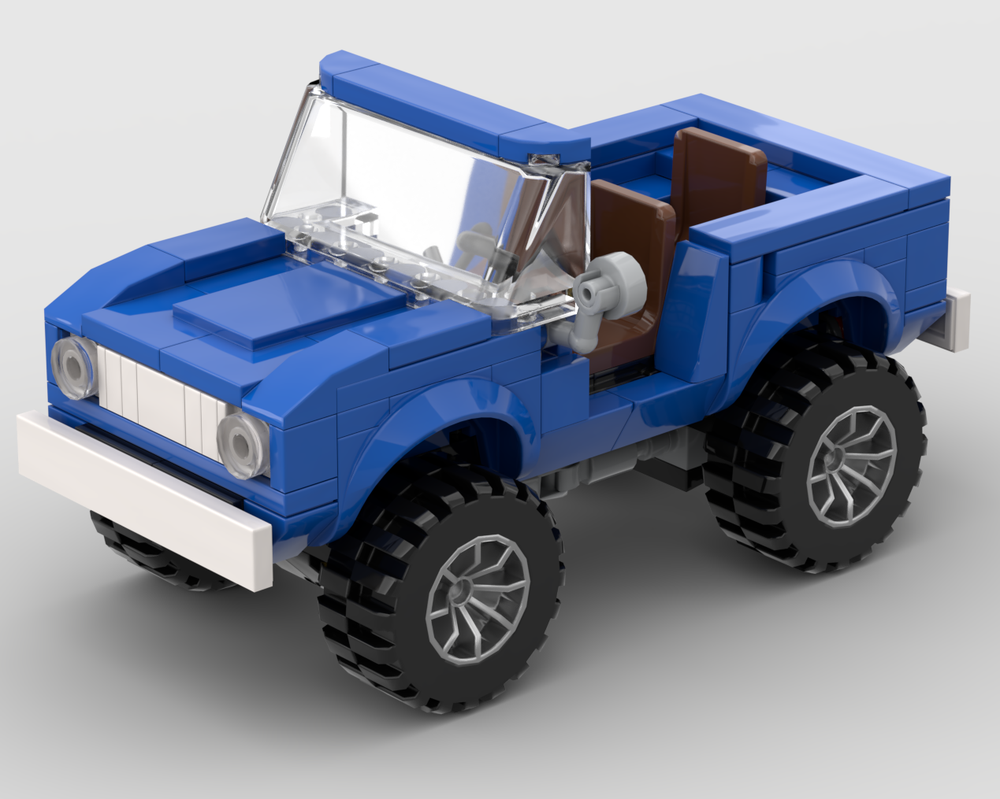 LEGO MOC 1st Generation Ford Bronco roadster