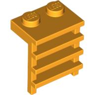 Lego Plate Special 1 x 2 with Ladder / Bright Light Orange