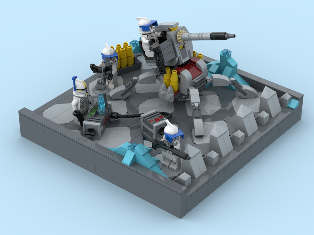 Lego 501st Battle Pack Diorama