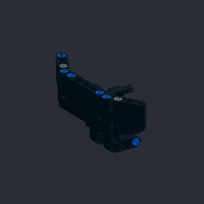 Lego Toyota BJ42 (FJ40) bumper V1