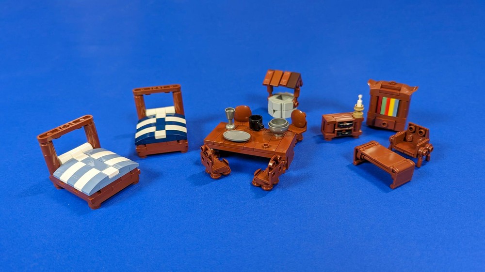 Lego Medieval Furniture