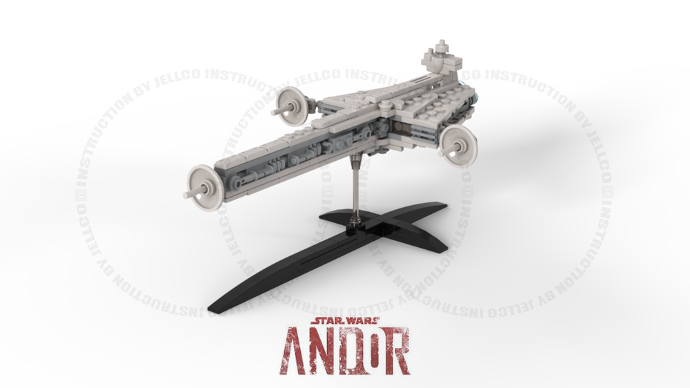 Lego Micro Cantwell-Class Arrestor Cruiser : ANDOR Episode 11