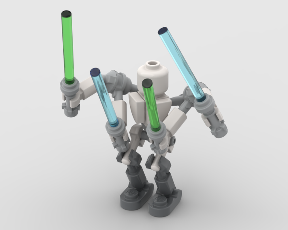 Lego Brick Built General Grievous