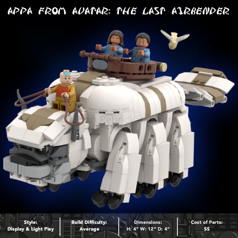 Lego Appa from Avatar: The Last Airbender