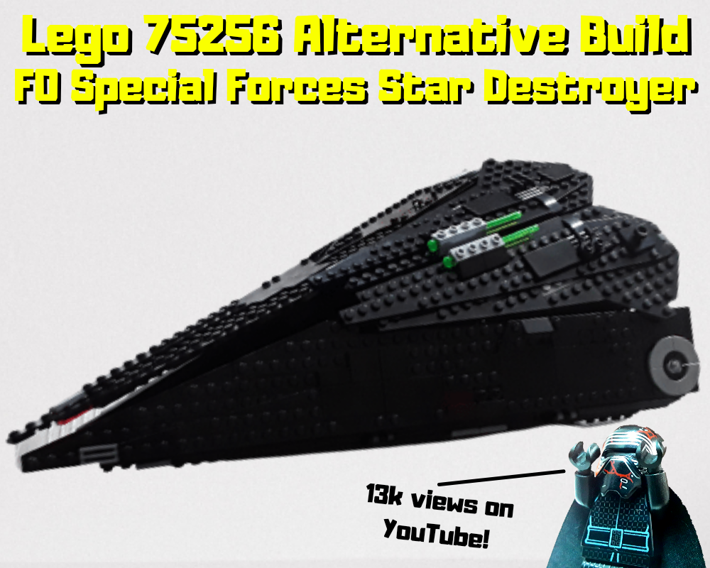 Lego First Order Special Forces Star Destroyer