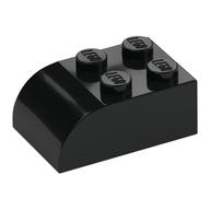 Lego Brick Curved 2 x 3 / Black