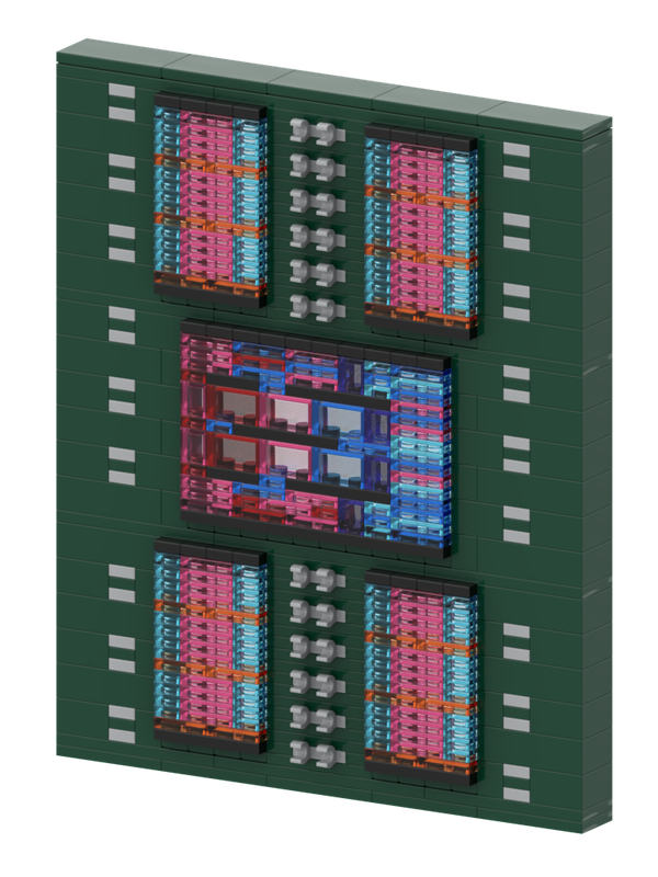 Lego CPU die