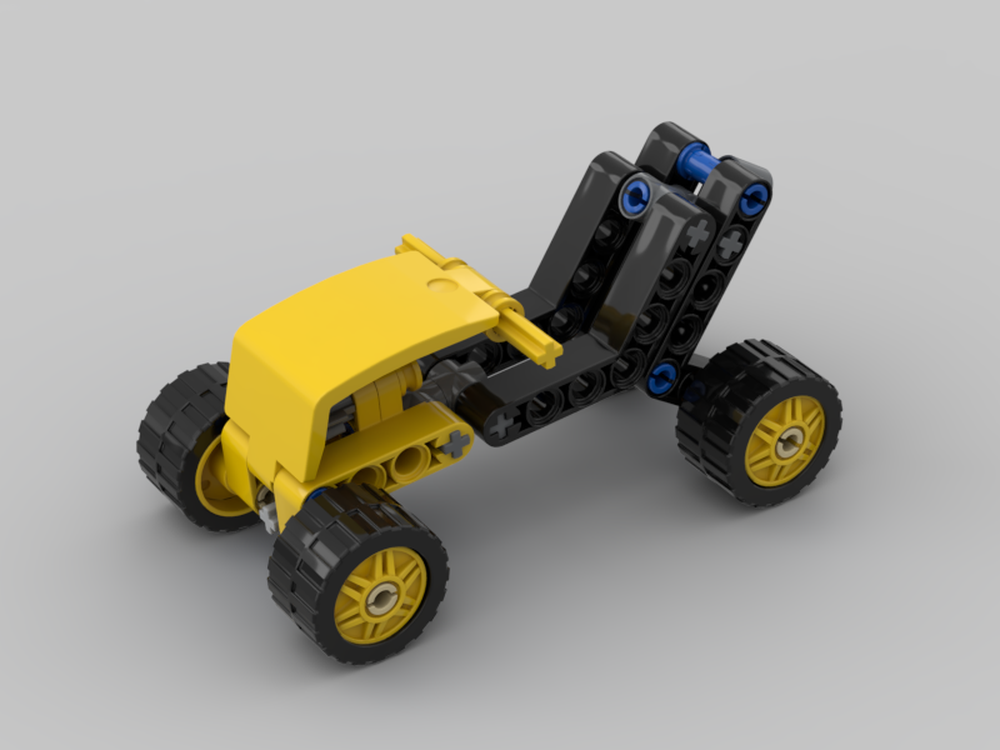 Lego Quad with rear tilt steering