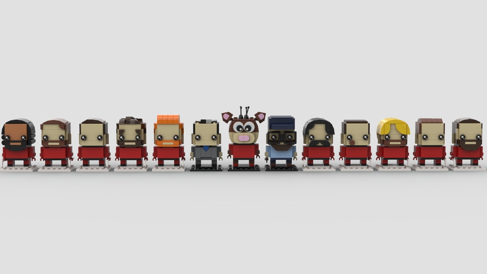 Lego Brickheadz Hockey Bundle