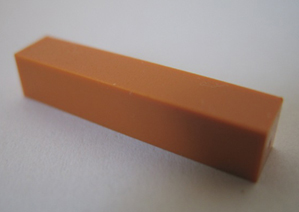 Lego Modulex Tile 1 x 5 without Internal Supports