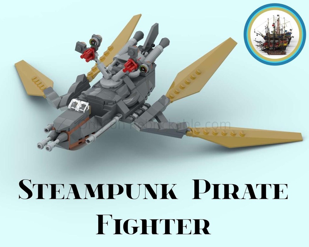 Lego Steampunk Pirate Fighter | Steampunk Pirates