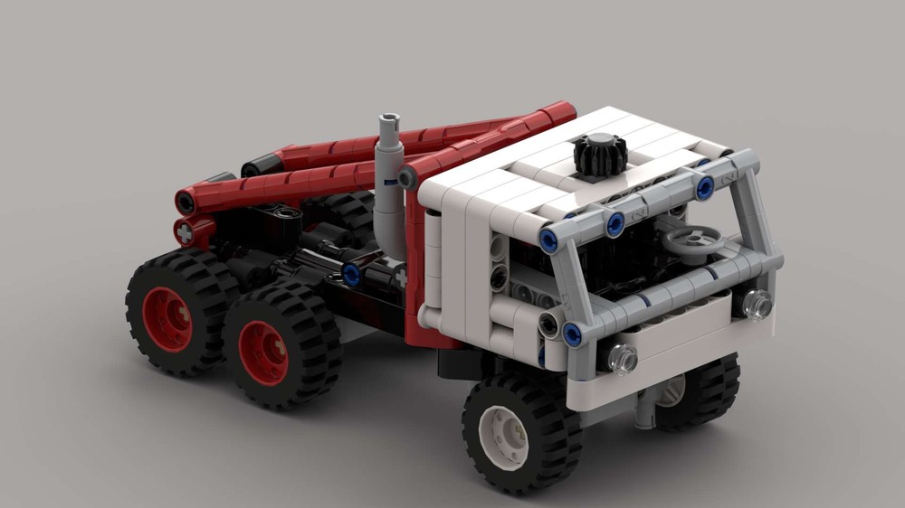 Lego Micro-scaled Trial Truck
