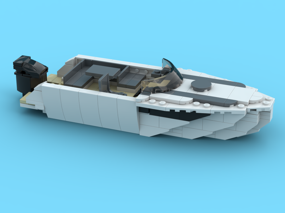 Lego Motorboat Askeladden C78