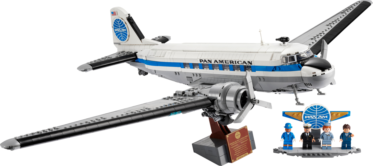 Lego Douglas DC-3 PAN AM Airliner