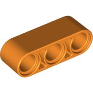 Lego Technic Beam 1 x 3 Thick / Orange