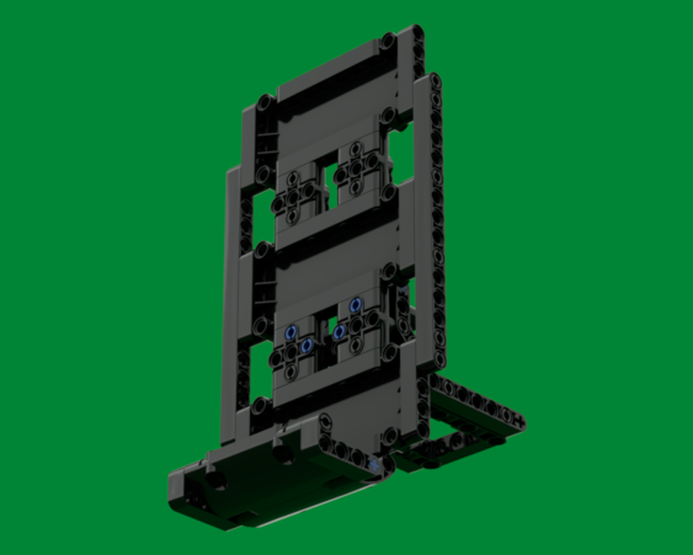 Lego Slightly Over Engineered Book Stand