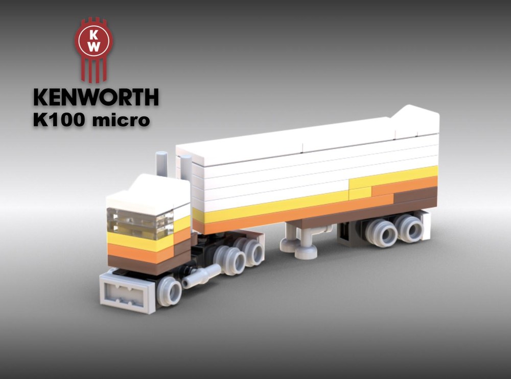 Lego Kenworth K100 micro