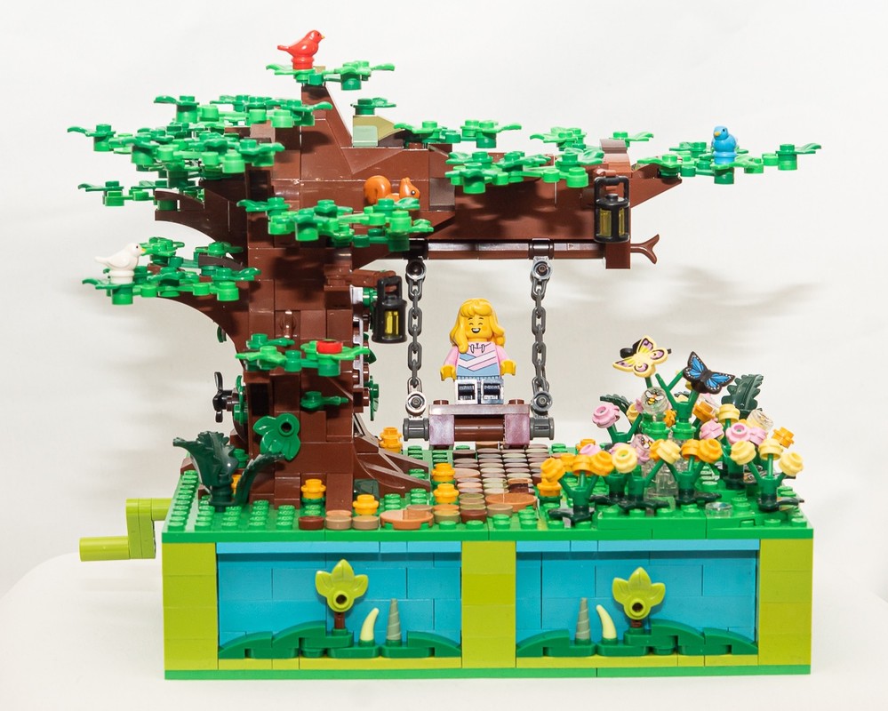 Lego Tree with swing Automata