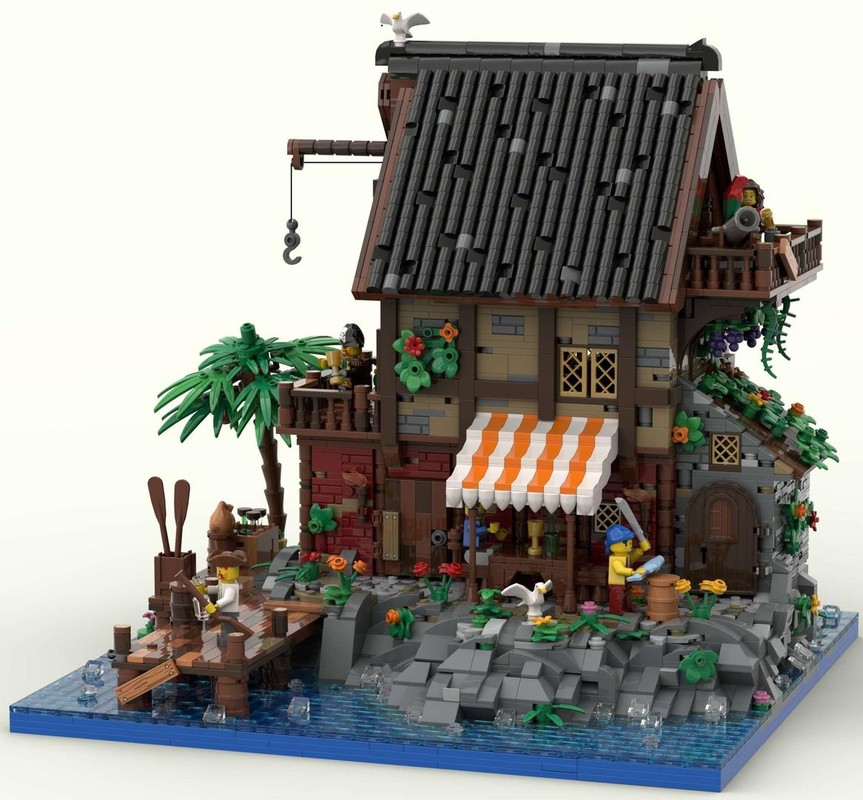 Lego Pirate Van Dyke's Island (compact version)