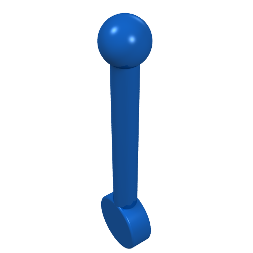 Lego Lever Small / Blue