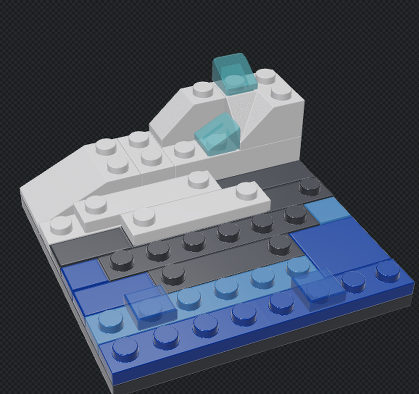 Lego frozen world 3,1