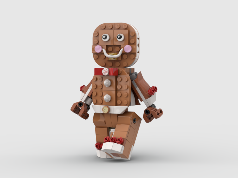 Lego Buildable Gingerbread Man