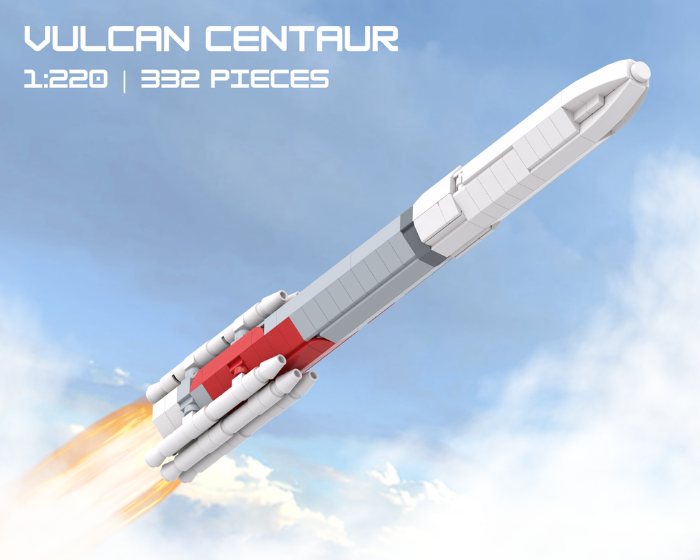 Lego ULA Vulcan Centaur | 1:220