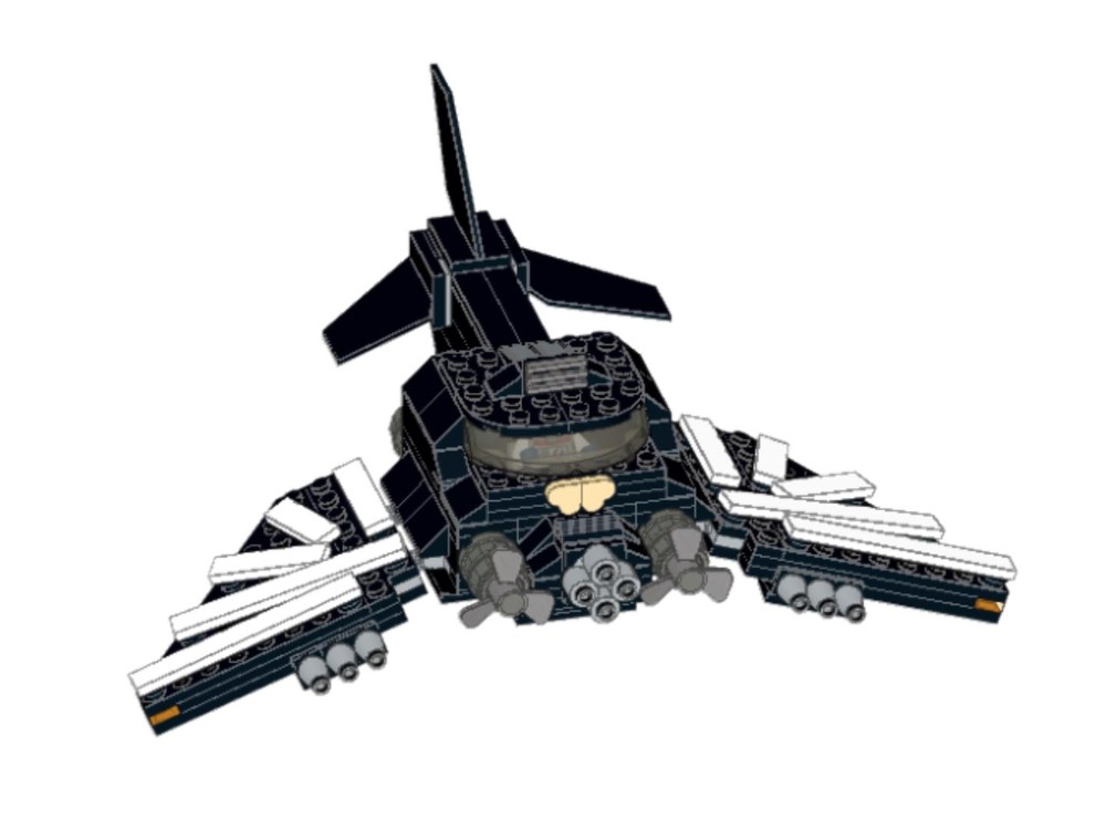 Lego Dark Angels Nephilim Jetfighter