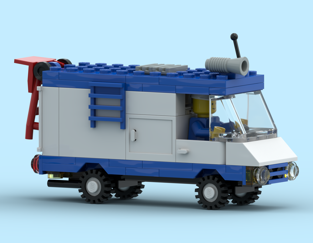 Lego Milk Delivery Van