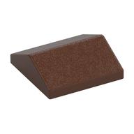 Lego Brick Sloped 33° 2 x 2 Double / Brown