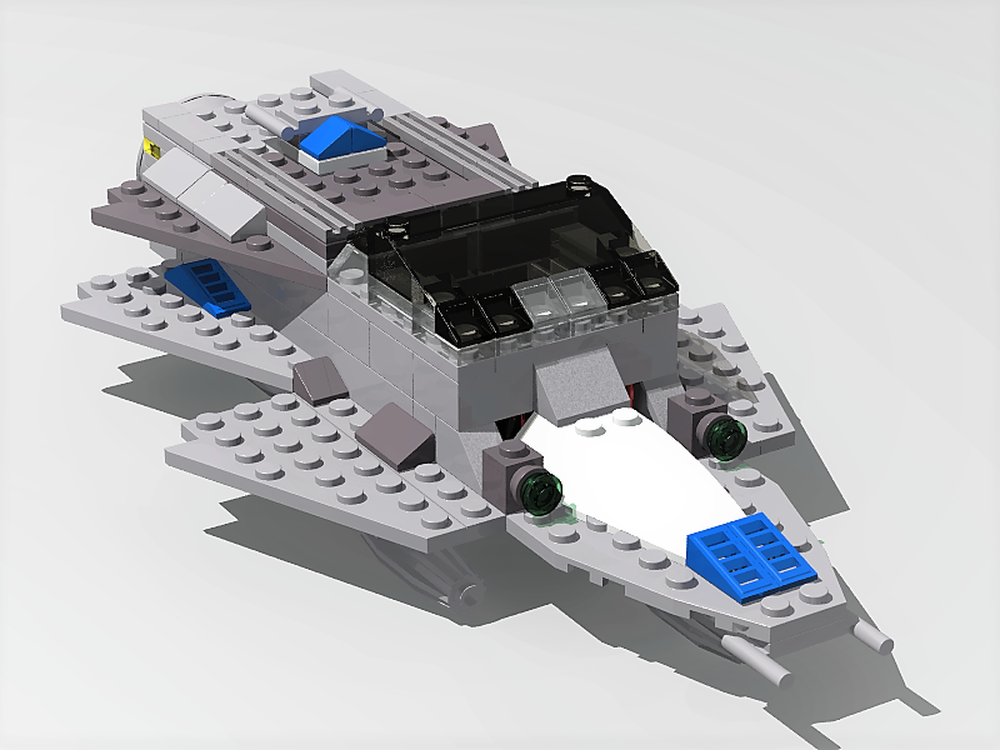 Lego cargo space ship