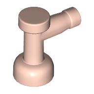 Lego Tap 1 x 1 with Hole in Spout / Light Salmon